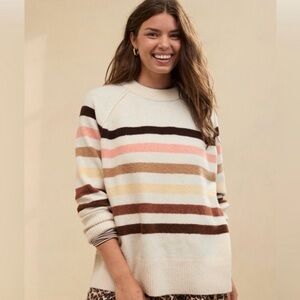 Aerie Multicolor Striped Women's Sweater